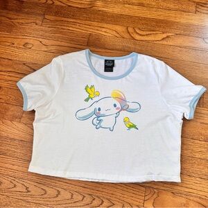 Cinnamon Roll Crop Top